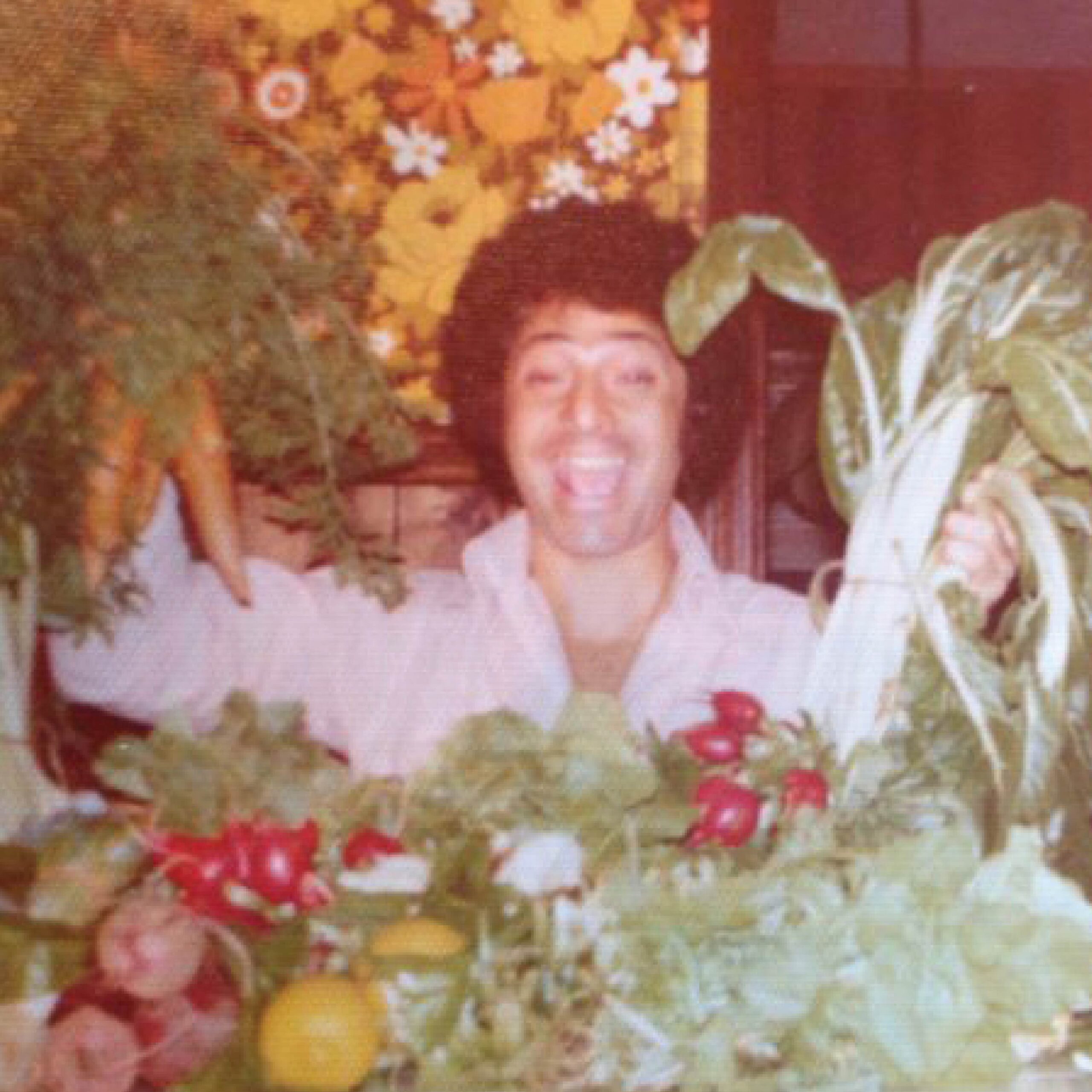 Frank D'Amelio Sr. analyzing botanical specimens in 1970