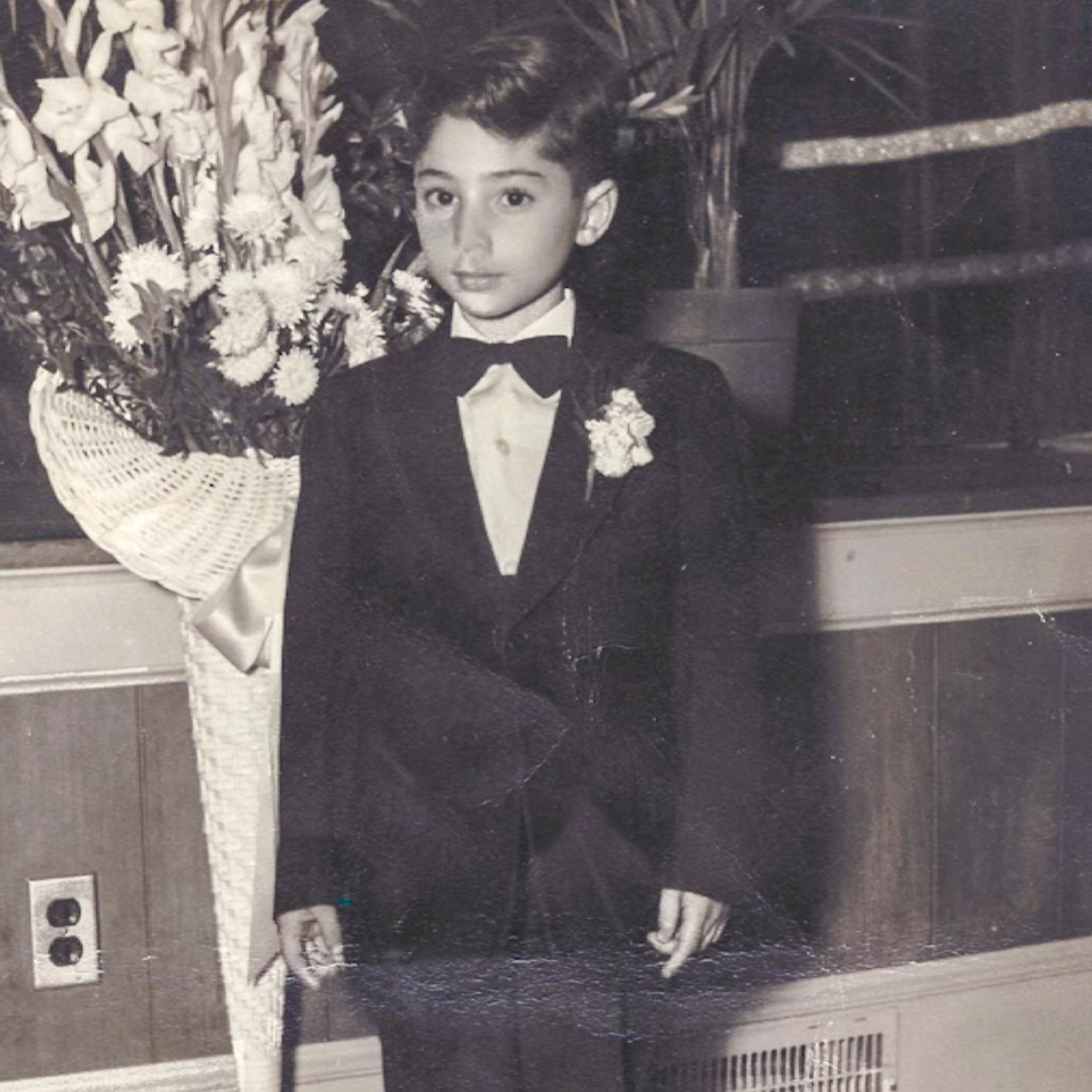 Frank D'Amelio Sr. as a youth discovering botanical plant science