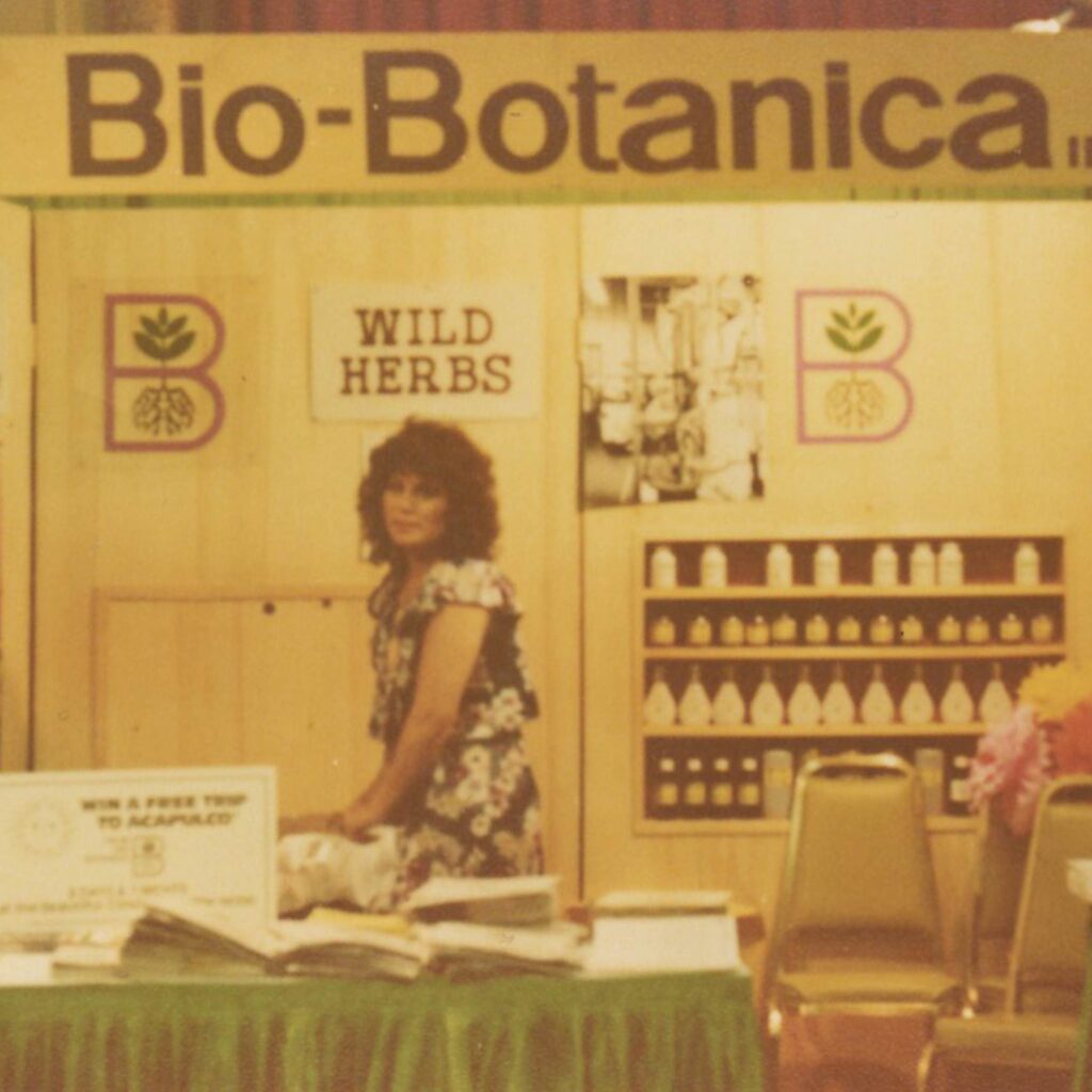 Frank Senior and Josephine D’Amelio at 1972 botanical industry exhibition